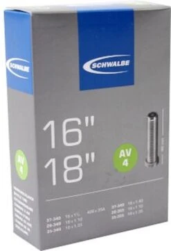Schwalbe Binnenband - AV4 - 16 Inch X 1 3/8 - 18 X 1.35 - Auto Ventiel - 40mm -BASIL Verkoop 821x1200 2