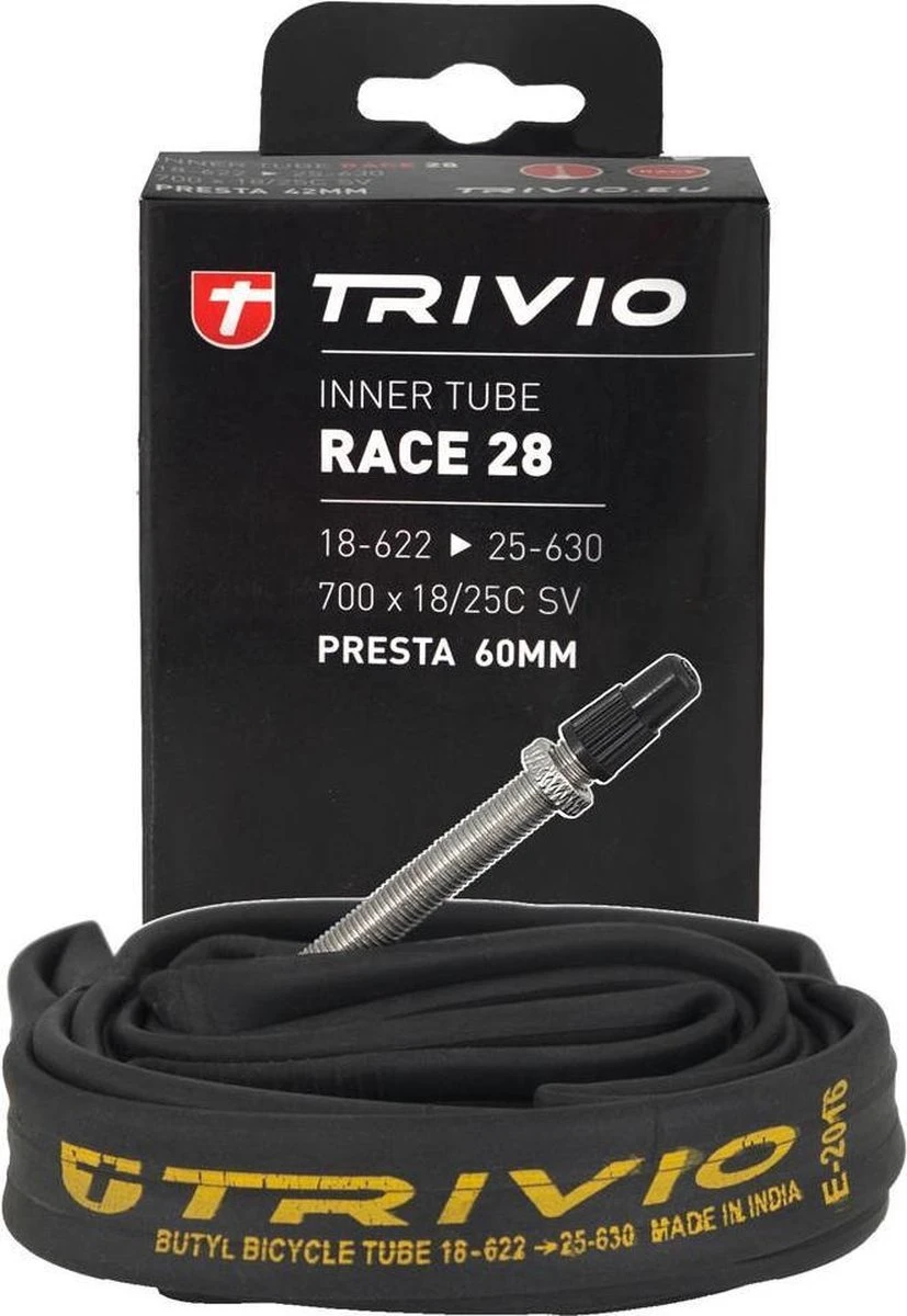 Trivio - Race Binnenband 700X18/25C SV 80MM Presta 3 Trivio - Race Binnenband 700X18/25C SV 80MM Presta - Afbeelding 3