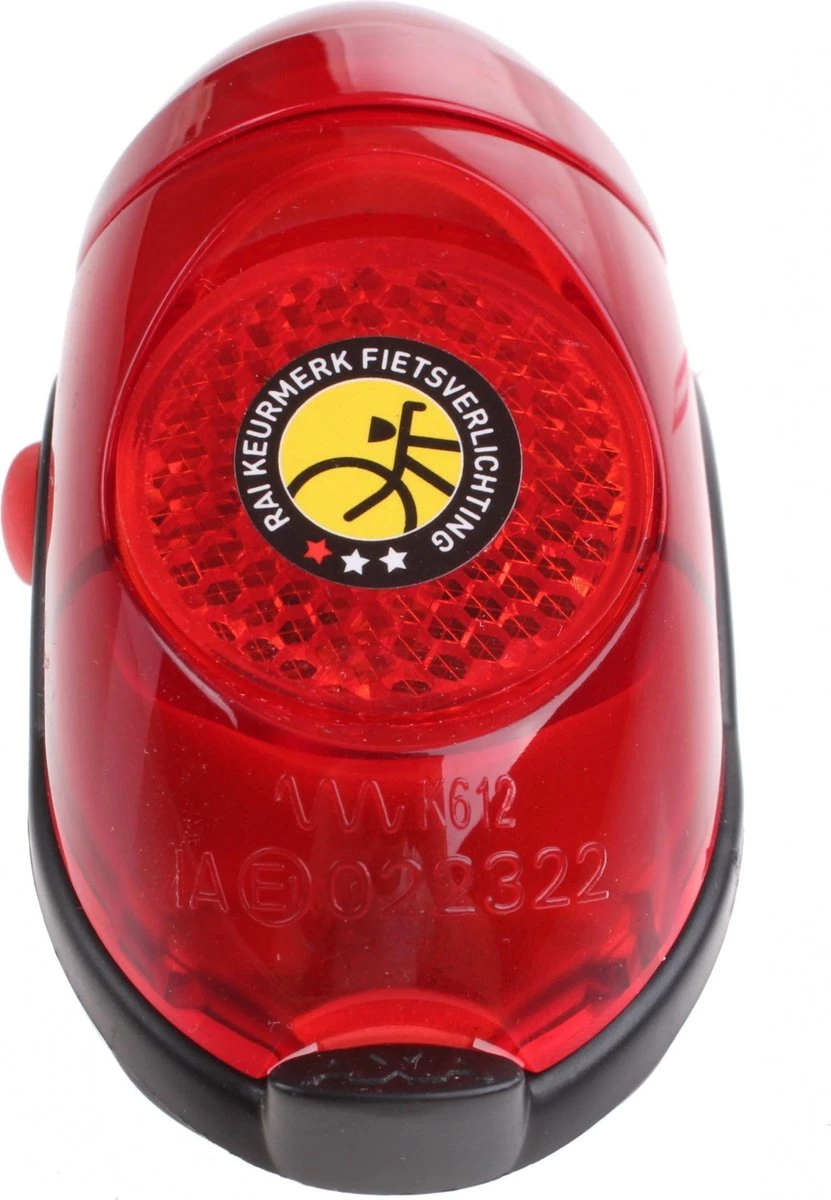 AXA Retro Battery - Fiets Achterlicht - LED Fietsverlichting Op Batterij - Spatbord Montage – Rood 2 AXA Retro Battery - Fiets Achterlicht - LED Fietsverlichting Op Batterij - Spatbord Montage – Rood - Afbeelding 2