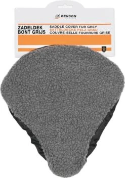 Benson Universele Fiets Zadeldek - Imitatie Schapenvacht - Bont - Grijs 11 Benson Universele Fiets Zadeldek - Imitatie Schapenvacht - Bont - Grijs -BASIL Verkoop 843x1200 3