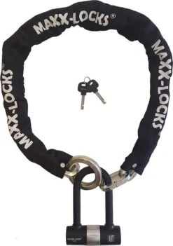 Maxx-Locks Tirau Scooterslot / Motorslot ART 4 Kettingslot + Loop - 150cm -BASIL Verkoop 845x1200