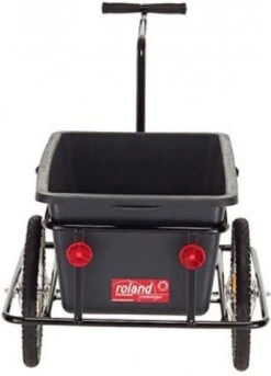 Roland Big Boy - Fietskar - 16 Inch Wielmaat - 90 Liter - Zadelpenbevestiging - Zonder Deksel -BASIL Verkoop 865x1200