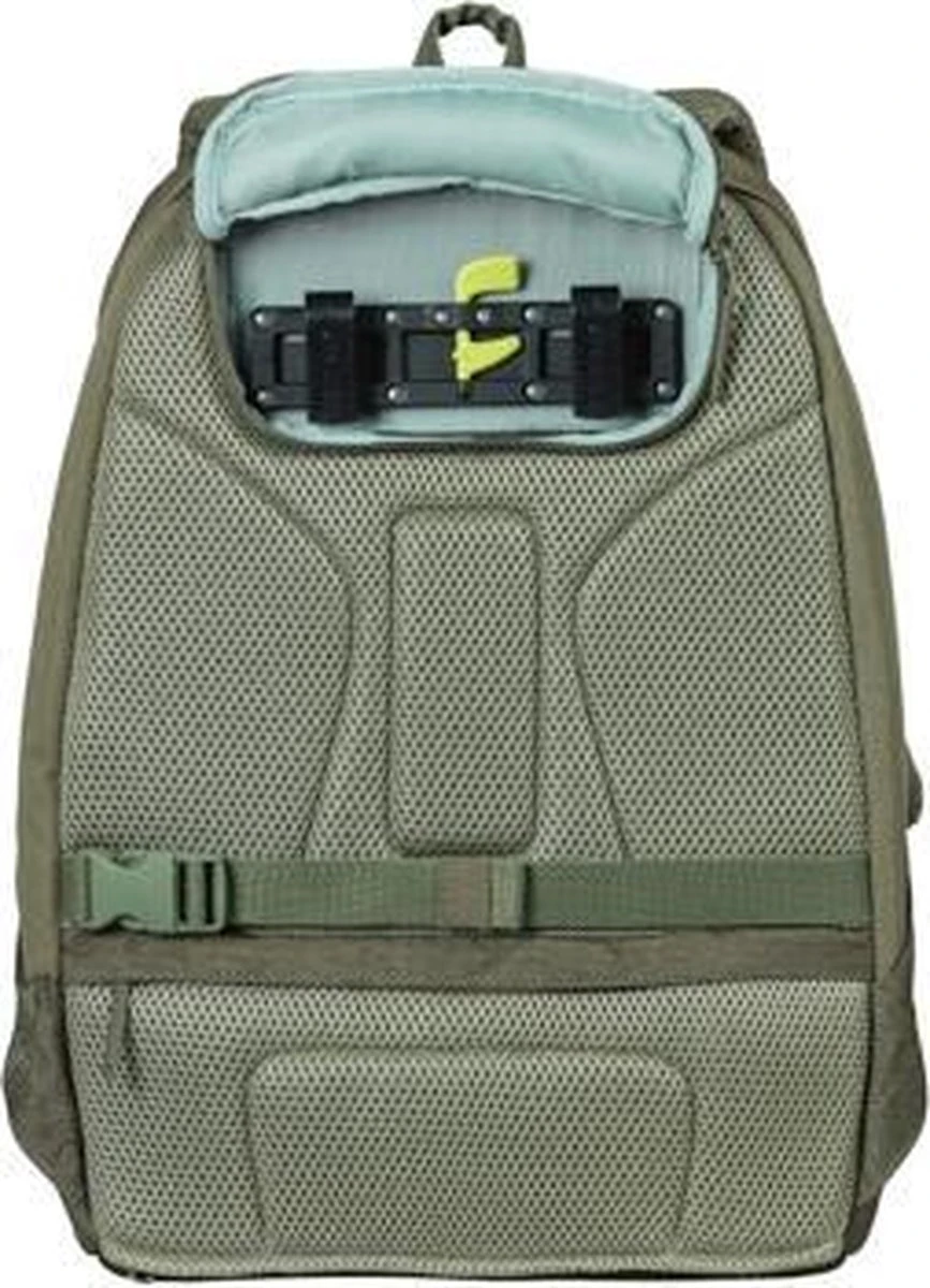 Basil B-Safe Commuter Fietsrugzak Nordlicht - Voor 15,6inch Laptop - Groen - 18 Liter 4 Basil B-Safe Commuter Fietsrugzak Nordlicht - Voor 15,6inch Laptop - Groen - 18 Liter - Afbeelding 4