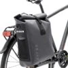 New Looxs Varo Single Enkele Fietstas - 100% Waterdicht - Afneembaar - 20 Liter - Grijs