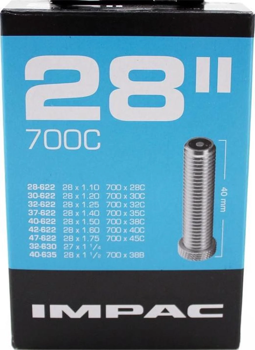 Impac Binnenband 28 Inch (28/47-622-635) Av 40 Mm 3 Impac Binnenband 28 Inch (28/47-622-635) Av 40 Mm - Afbeelding 3