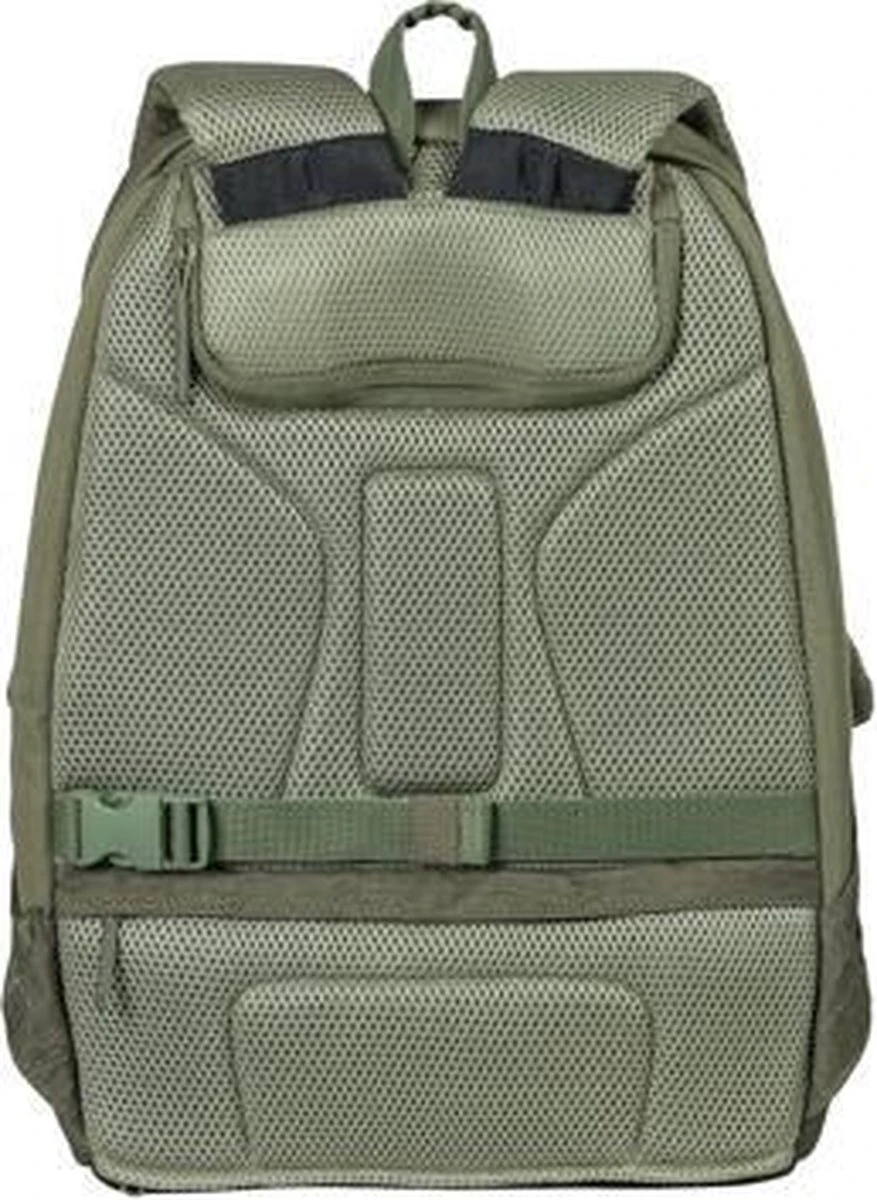 Basil B-Safe Commuter Fietsrugzak Nordlicht - Voor 15,6inch Laptop - Groen - 18 Liter 3 Basil B-Safe Commuter Fietsrugzak Nordlicht - Voor 15,6inch Laptop - Groen - 18 Liter - Afbeelding 3