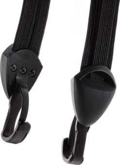 Snelbinder Trio Widek All-Black Met Zwarte Rvs-haken En 3 Binders - Zwart (op Kaart)