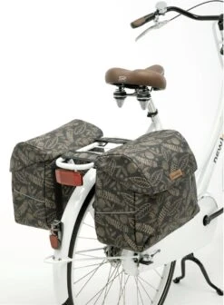 New Looxs Forest Joli Dubbele Fietstas - 37 Liter - Blauw -BASIL Verkoop 882x1200 1