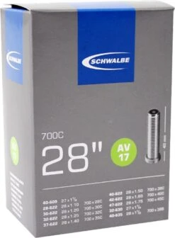 Schwalbe Binnenband - AV17 - 28 Inch X 1.10 - 1.75 - Auto Ventiel - 40mm -BASIL Verkoop 883x1200 3