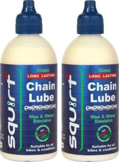 Squirt Squirt Set 2x 120ml Lube Kettingwax