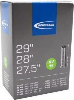Schwalbe Binnenband 27.5/29 X 1.5/2.4 (40/62-584/635) Av 40 Mm -BASIL Verkoop 892x1200 4