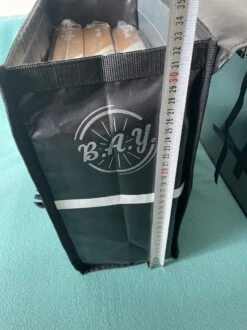 BayNL- Waterdicht - Dubbele - Bisonyl - Fietstas- Reflectoren - Zwart – 34cmX16.2cmX32cm=35 Liter -BASIL Verkoop 899x1200 8