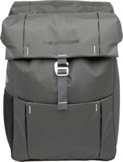 New Looxs Vigo Double Dubbele Fietstas - 37 Liter - Grijs -BASIL Verkoop 910x1200