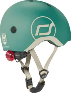 Scoot And Ride - Helmet XS - Buitenspeelgoed - Forest -BASIL Verkoop 911x1200 1
