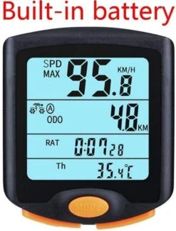 DrPhone FCS2 Fietscomputer - Draadloze Fiets Snelheidsmeter - Kilometerteller - Spatwaterdicht - 4-Lijn Display Met Achtergrondverlichting - Zwart 10 DrPhone FCS2 Fietscomputer - Draadloze Fiets Snelheidsmeter - Kilometerteller - Spatwaterdicht - 4-Lijn Display Met Achtergrondverlichting - Zwart -BASIL Verkoop 911x1200 7