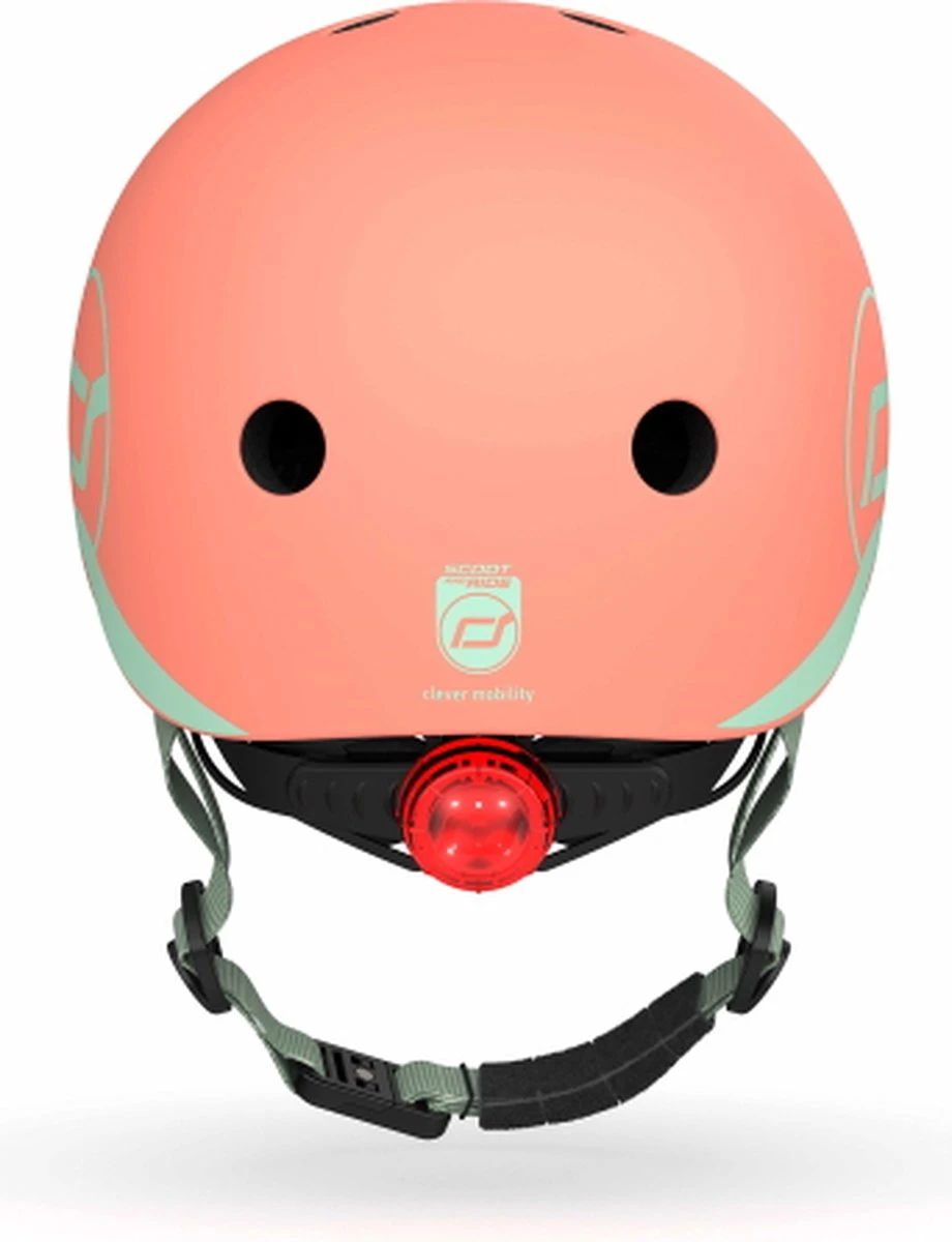 Scoot And Ride Peach Maat XXS-S Kinderhelm SR-96389 2 Scoot And Ride Peach Maat XXS-S Kinderhelm SR-96389 - Afbeelding 2