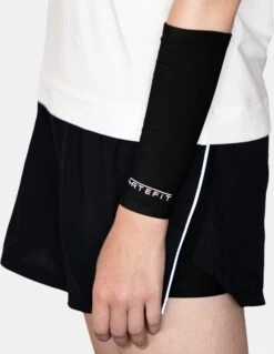 Artefit Compressie Onderarm Sleeves – Unisex - Zonbescherming - S - Black -BASIL Verkoop 929x1200 3