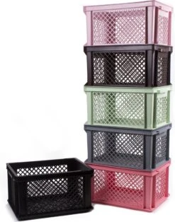 Lastpak Fietskrat Kunststof Zwart - L40 X B30 X H22 Cm 4 Lastpak Fietskrat Kunststof Zwart - L40 X B30 X H22 Cm -BASIL Verkoop 944x1200 1