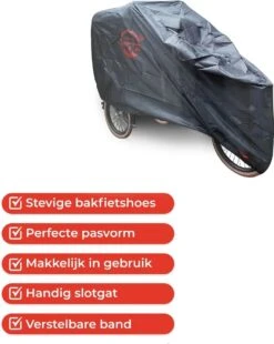 Bakfietshoes Voor Grotere / Elektrische Bakfiets (met Huif) - Red Label O.a. Bestemd Als: Babboe Hoes : Cruiser Hoes : Dolly Hoes : Vogue Hoes : Urban Arrow Family Hoes -BASIL Verkoop 957x1200 1