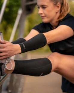 Artefit Compressie Onderarm Sleeves – Unisex - Zonbescherming - S - Black -BASIL Verkoop 960x1200 19