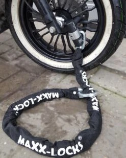 Maxx-Locks Naseby Scooterslot / Brommerslot ART 3 Kettingslot + Loop - 100cm -BASIL Verkoop 960x1200