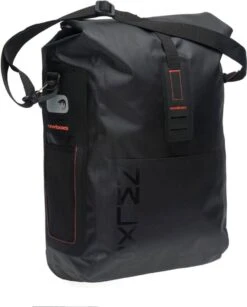 New Looxs Varo Single Enkele Fietstas - 100% Waterdicht - Afneembaar - 20 Liter - Zwart -BASIL Verkoop 964x1200