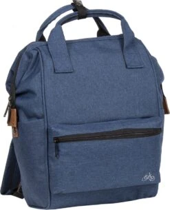 Drops - 2 Shopper - Boodschappentas - Backpack - Fietstas - Gepack - Navy - Blauw