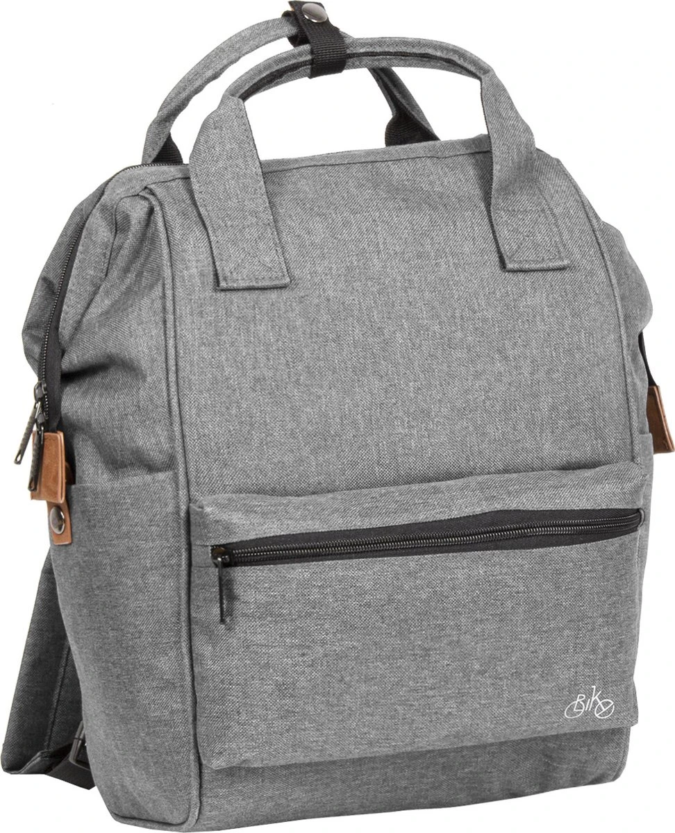 Drops - 2 Shopper - Backpack - Fietstas - Gepack - Grijs - Antracite 1 Drops - 2 Shopper - Backpack - Fietstas - Gepack - Grijs - Antracite
