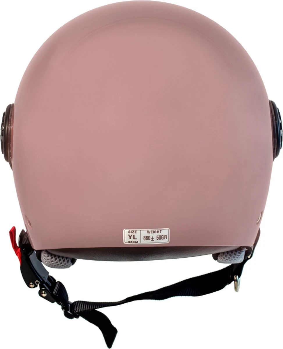 BHR 806 Kids | Roze | Kinderhelm Voor Scooter & Motor | Jongens En Meisjes | Maat M 2 BHR 806 Kids | Roze | Kinderhelm Voor Scooter & Motor | Jongens En Meisjes | Maat M - Afbeelding 2