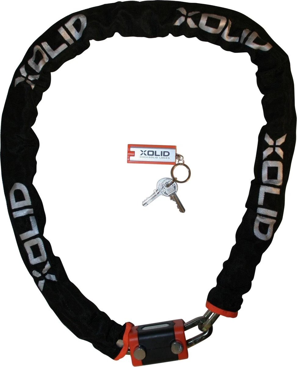 Scooterslot / Fietsslot - Kettingslot Voor Fiets En Scooter - 120CM 3 Scooterslot / Fietsslot - Kettingslot Voor Fiets En Scooter - 120CM - Afbeelding 3