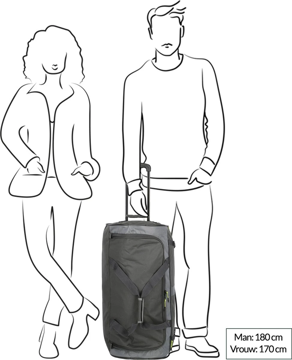 Travelite Basics Active Wieltas Antraciet 7 Travelite Basics Active Wieltas Antraciet - Afbeelding 7