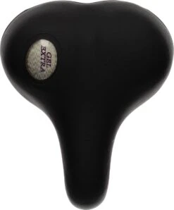 Benson Universeel Gel Fietszadel Voor Dames En Heren - 23x18x6 Cm - Zwart | Comfortabel Unisex Zadel Past Op Elke Fiets