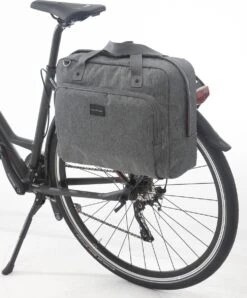 New Looxs Nova Postino Enkele Fietstas - Afneembaar - 15 Inch Laptopvak - 18 Liter - Grijs -BASIL Verkoop 996x1200 1